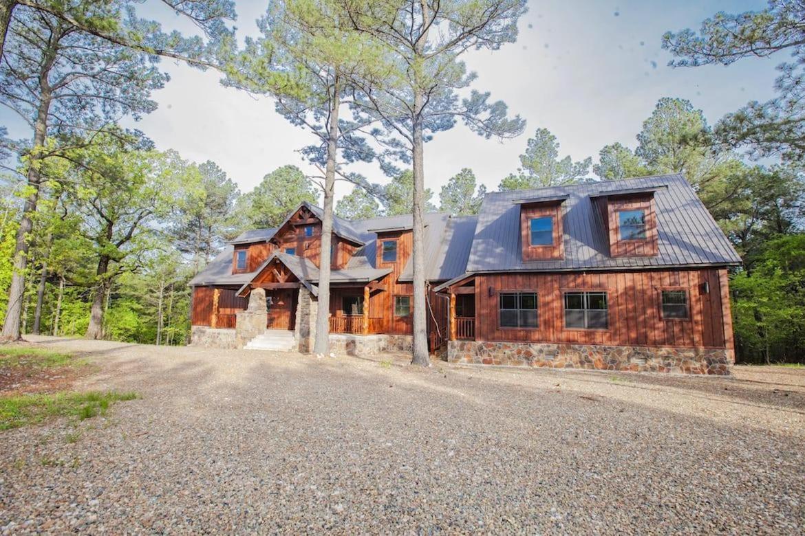Stone Mountain Lodge 5000Sqft 6 Bed Game Room Pool Table Hot Tub 布罗肯鲍 外观 照片