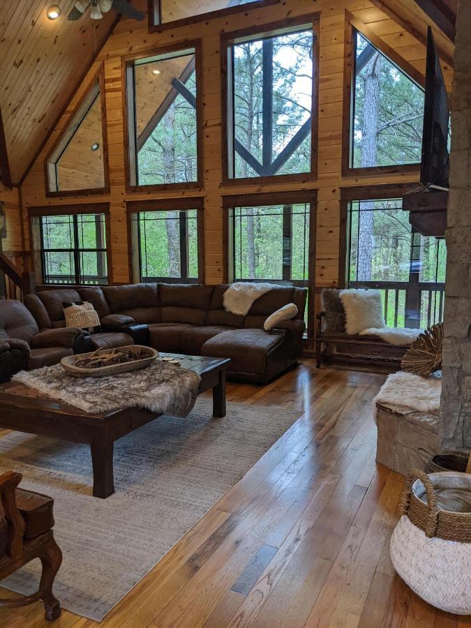 Stone Mountain Lodge 5000Sqft 6 Bed Game Room Pool Table Hot Tub 布罗肯鲍 外观 照片