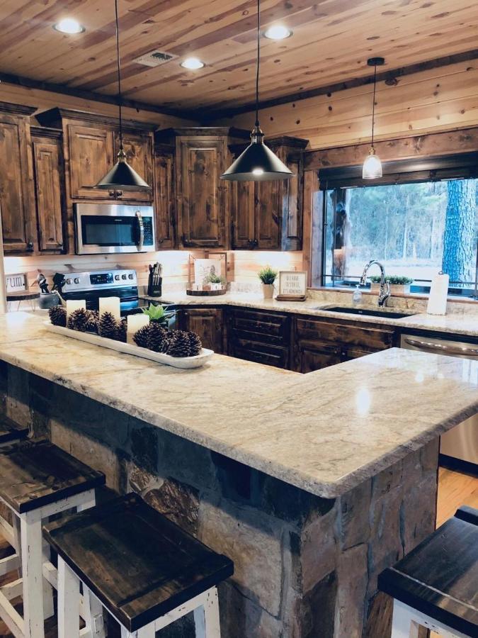 Stone Mountain Lodge 5000Sqft 6 Bed Game Room Pool Table Hot Tub 布罗肯鲍 外观 照片